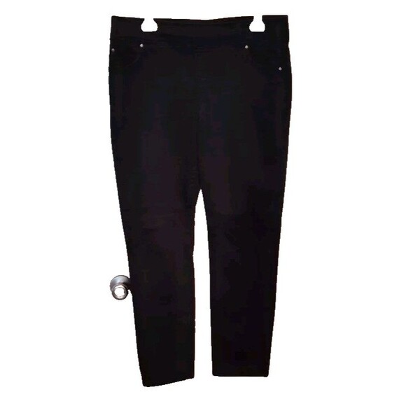 Kim Rogers Women’s Size 10 Black Tummy Control Straight Leg Leggings - Picture 1 of 10